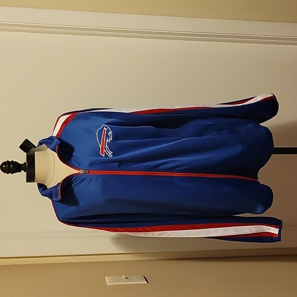 NWT: Buffalo Bills  NFL Classic Stripe Track Jacket - Picture 2 of 15